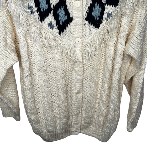 Vintage‎ Backroad Blues Cardigan Sweater - Picture 3 of 5